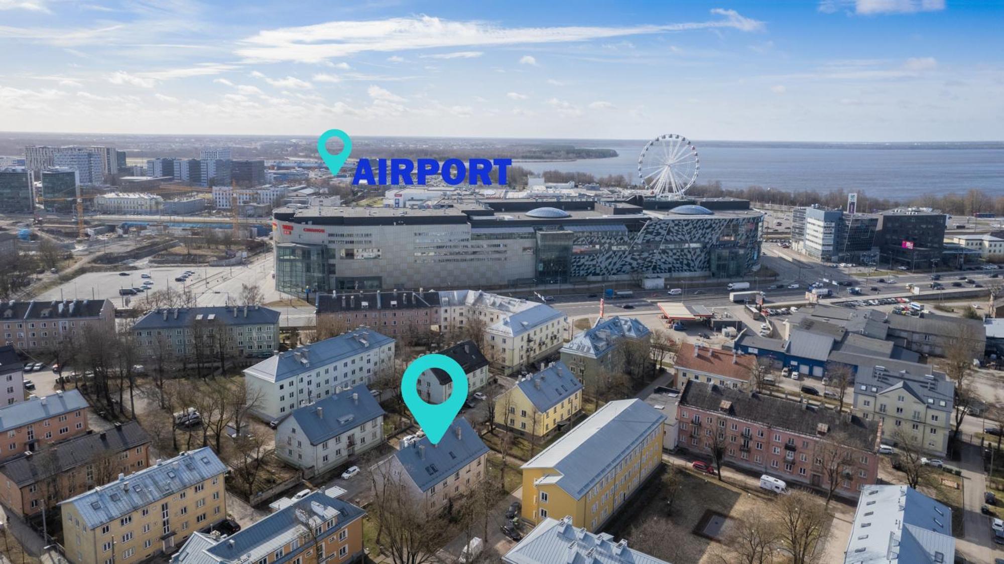Revalia T1 Airport-Bus Station Studio Екстериор снимка